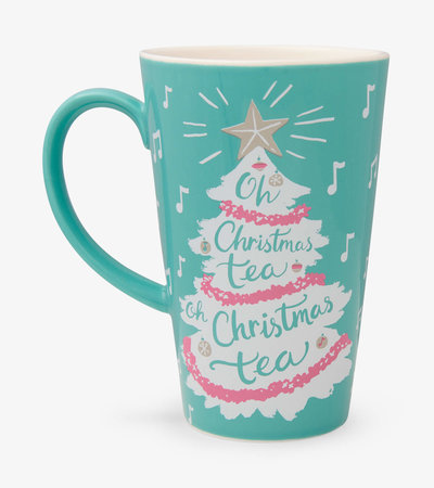 Christmas Tea Large Ceramic Mug