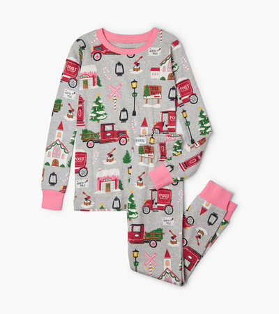 Pyjama pour enfant – Village de Noël