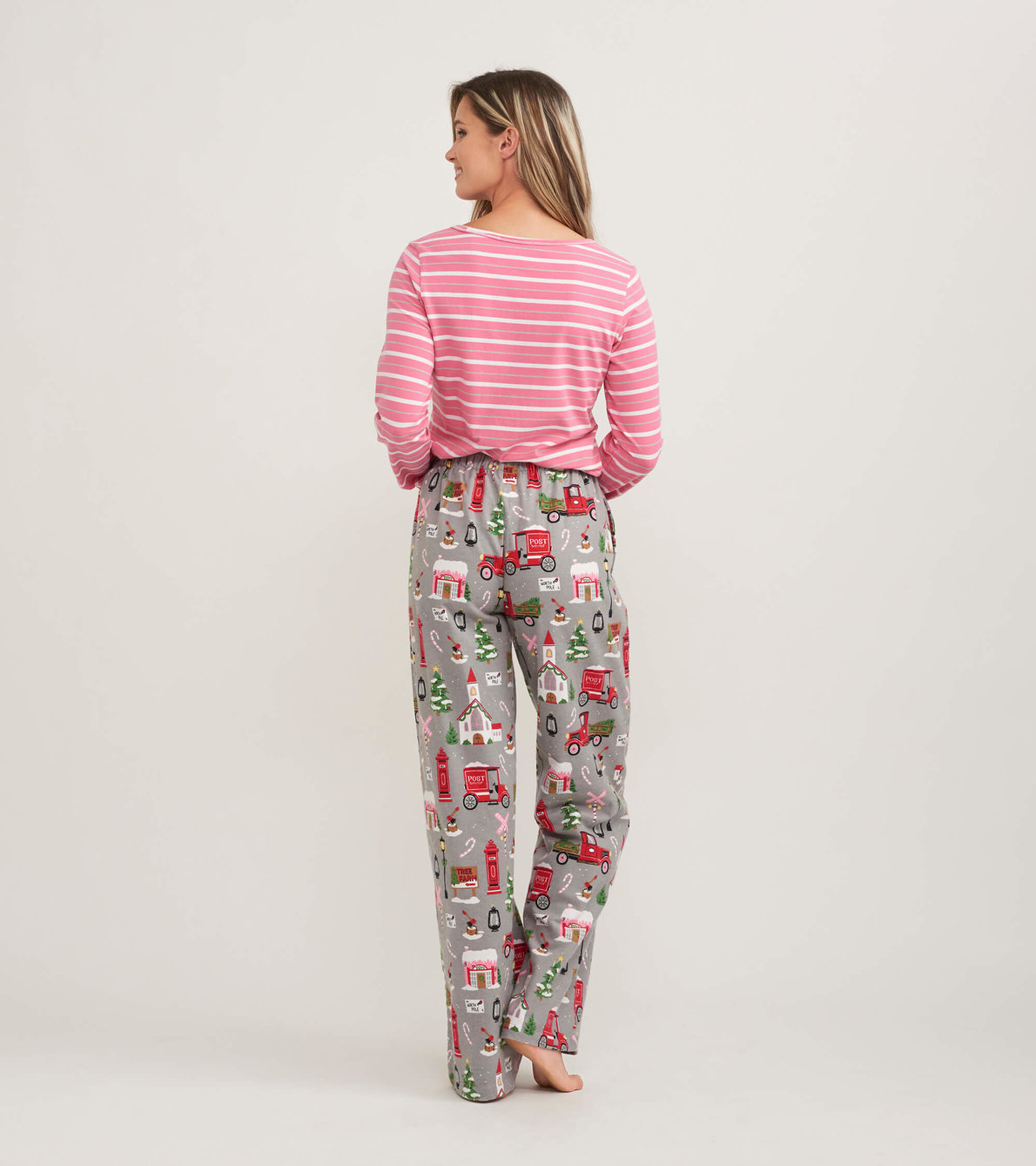 View larger image of Christmas Village Women's Flannel Pajama Pants