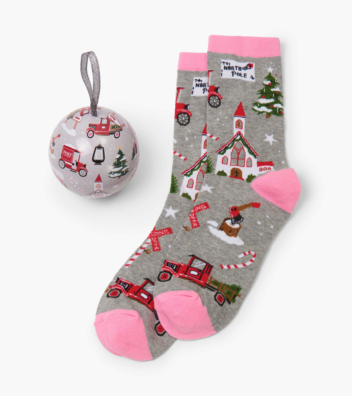 View larger image of Christmas Village Women's Socks In Balls
