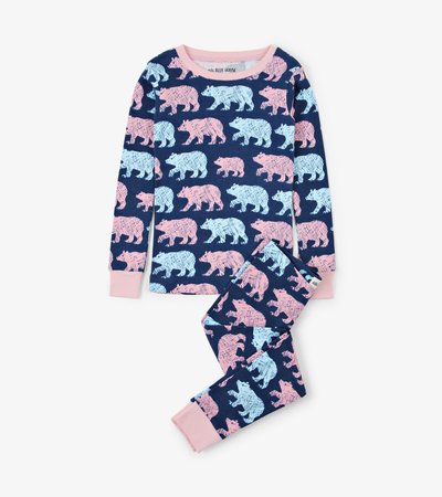 Pyjama pour enfant – Ours campagnards