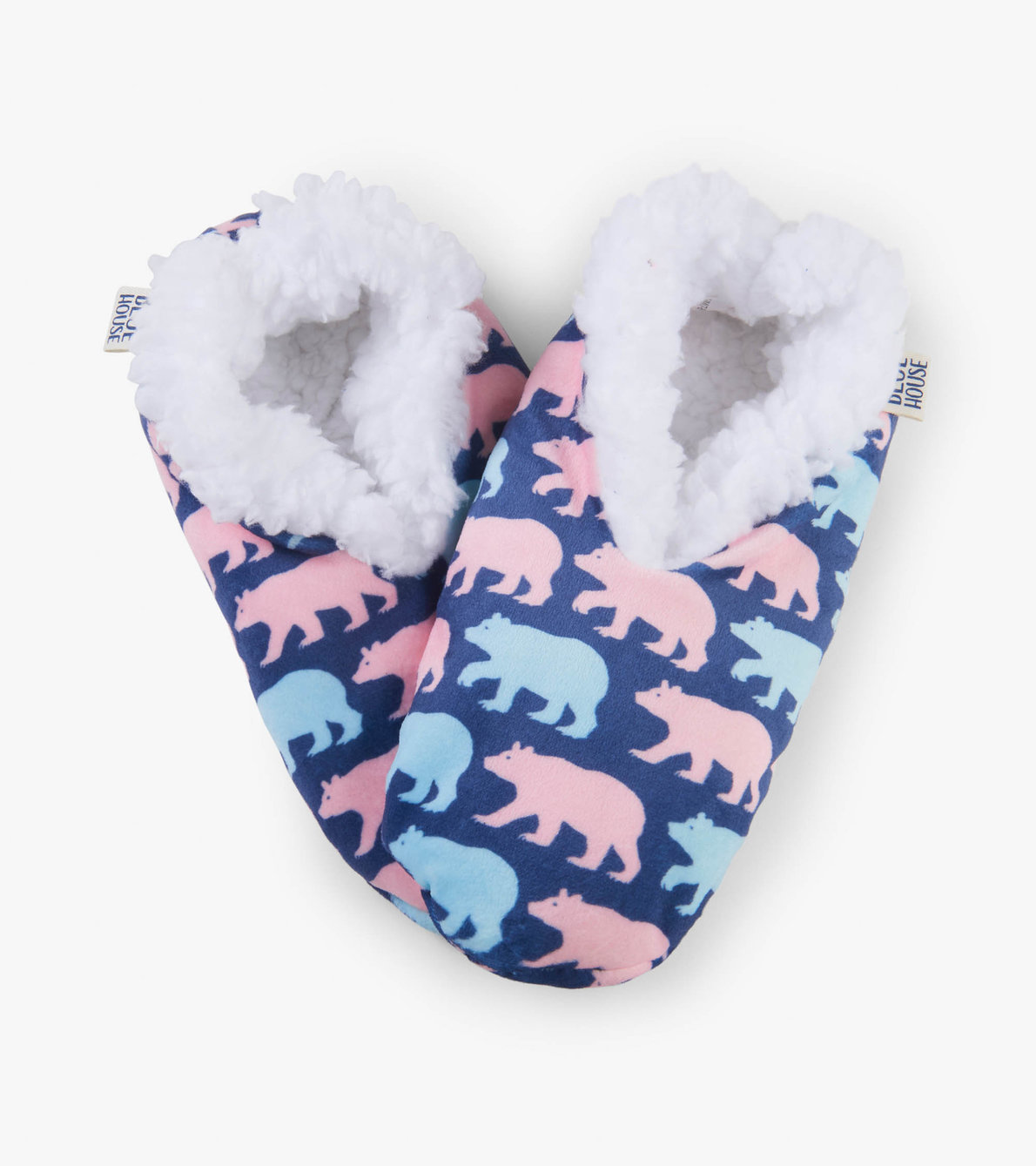 View larger image of Cottage Bears Women's Warm and Cozy Slippers