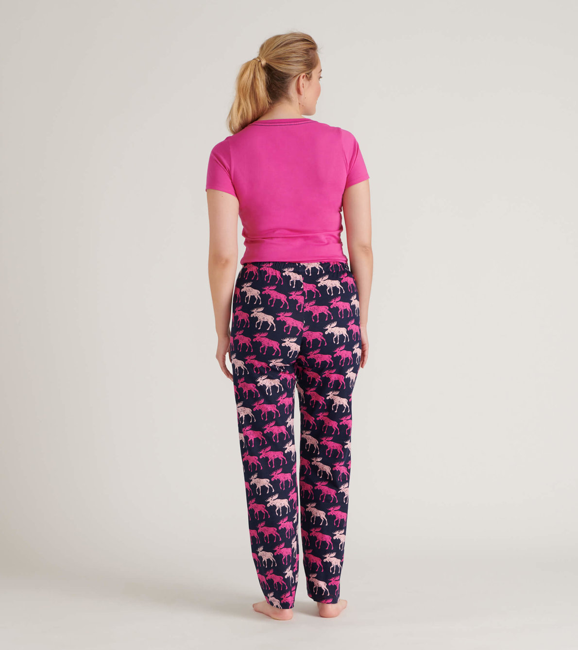 View larger image of Cottage Moose Women's Tee and Pants Pajama Separates
