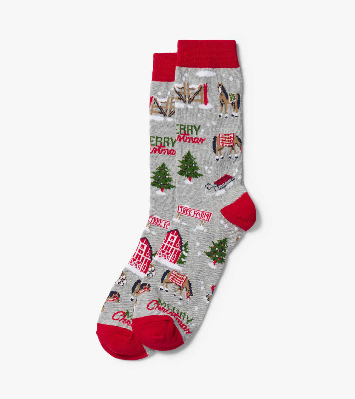 View larger image of Men's Country Christmas Crew Socks
