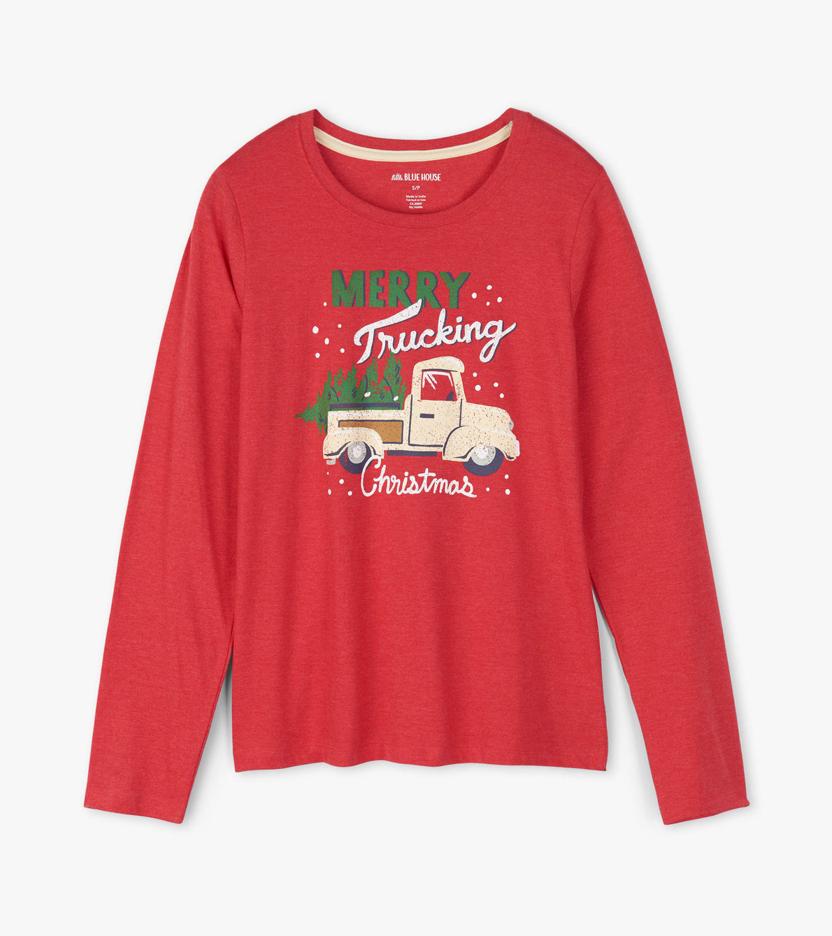 View larger image of Country Christmas Women's Long Sleeve Pajama Tee