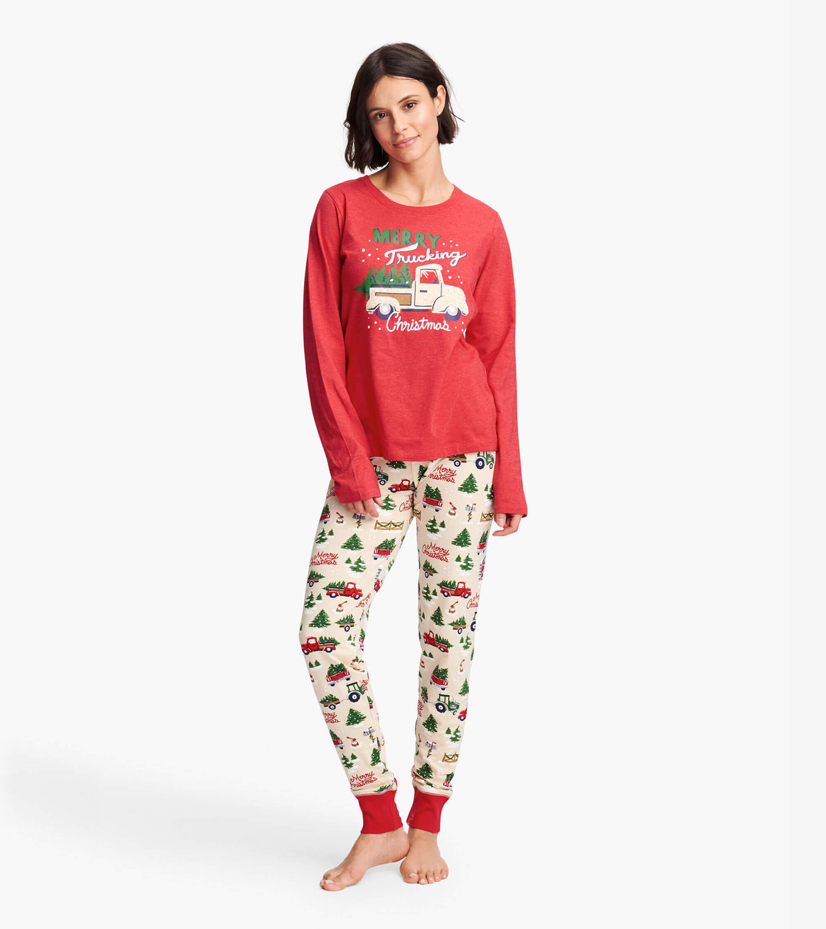 View larger image of Country Christmas Women's Sleep Leggings