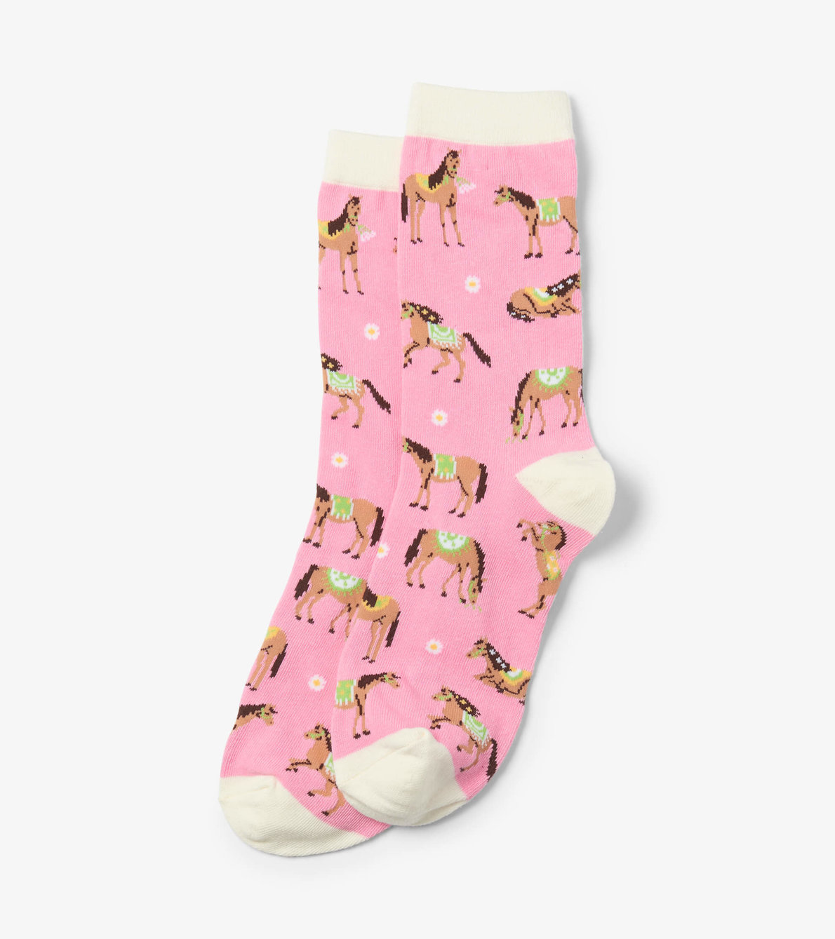 View larger image of Country Horses Women's Crew Socks