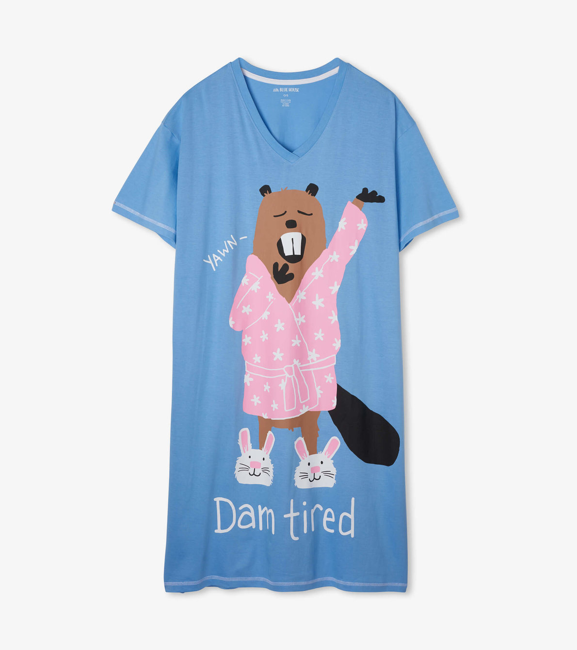 View larger image of Dam Tired Women's Sleepshirt