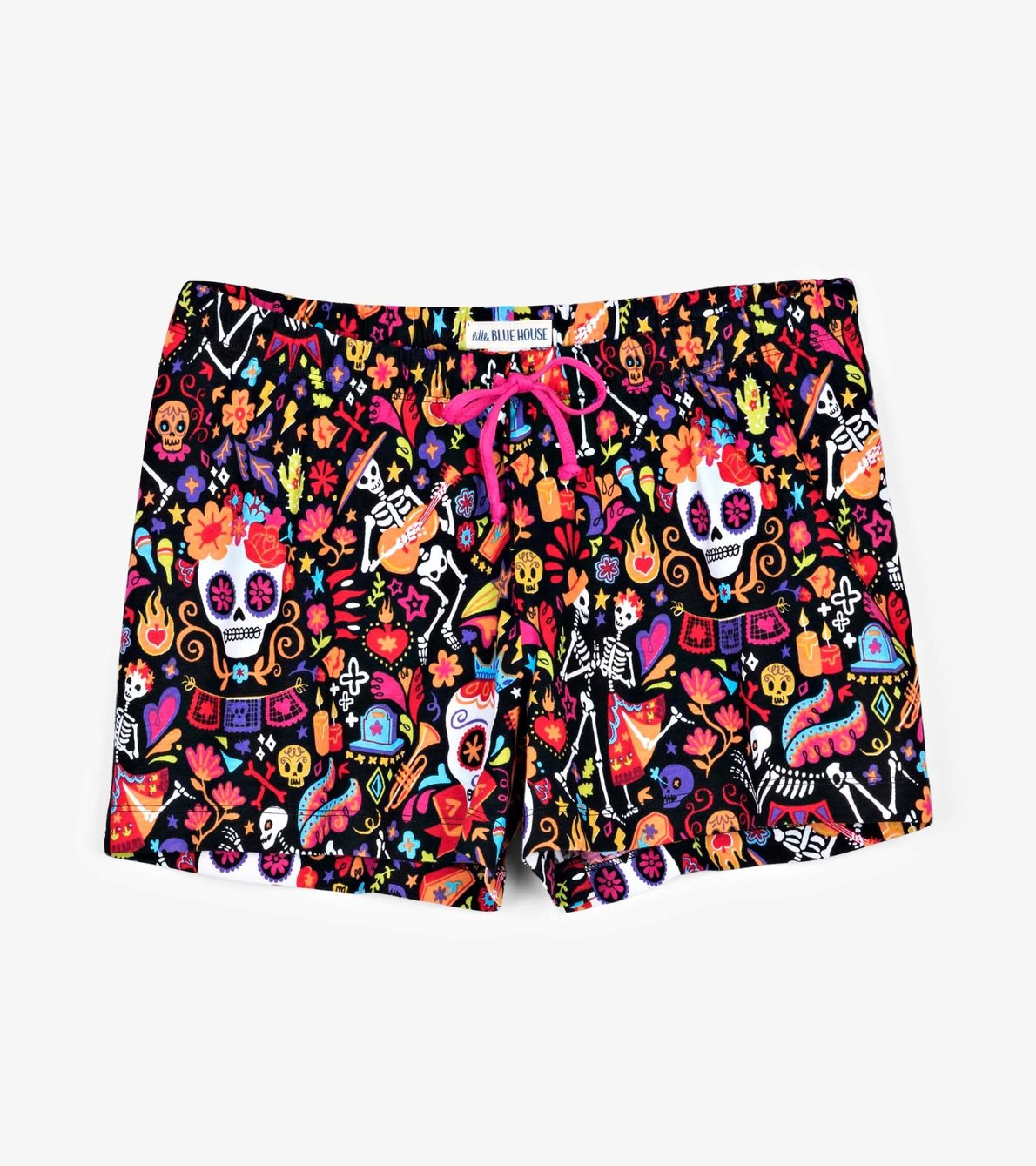 View larger image of "Day Of The Dead" Women's Sleep Shorts