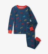 Dino Bones Kids Pajama Set