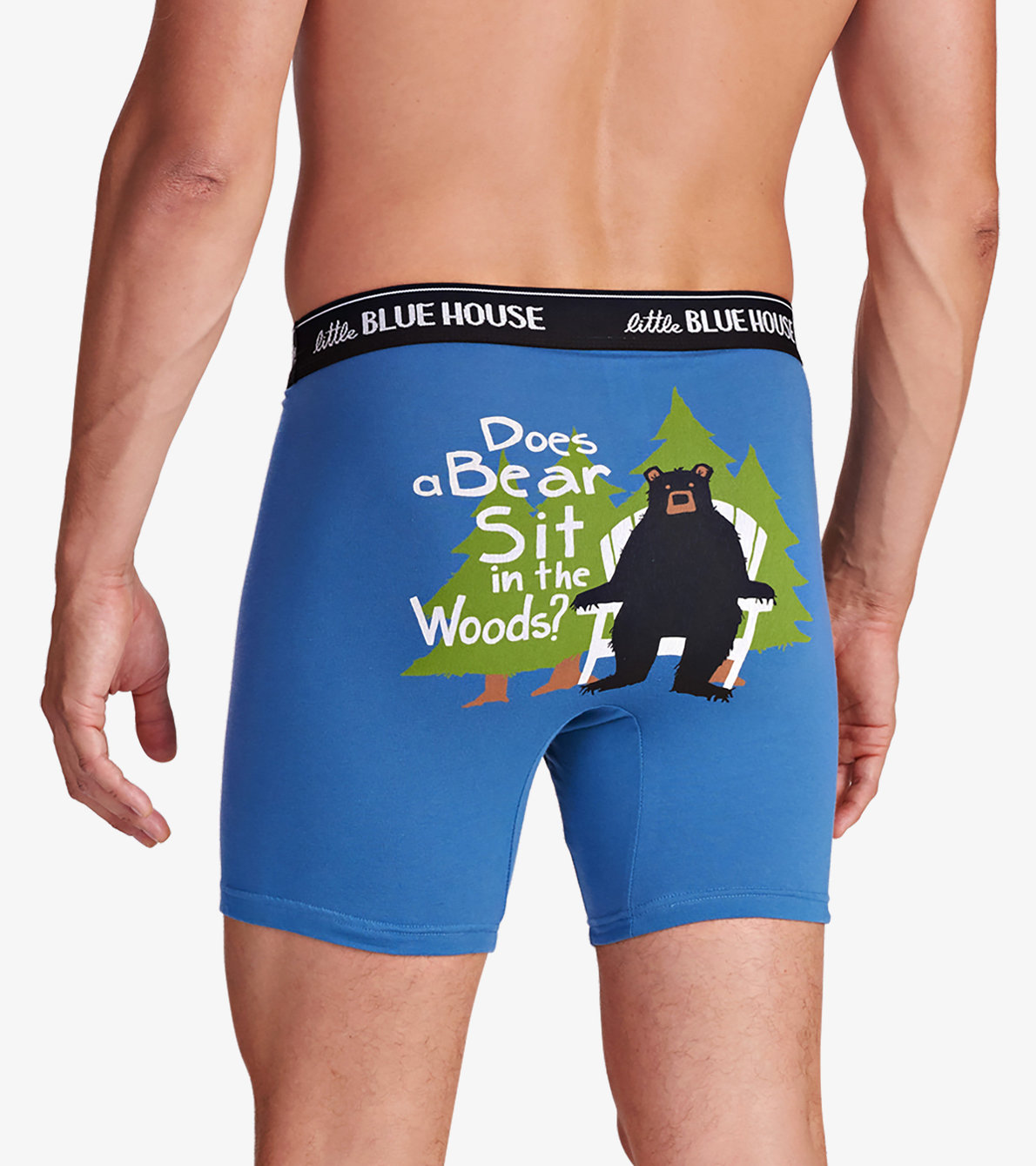 View larger image of Does a Bear Sit in the Woods Men's Boxer Briefs