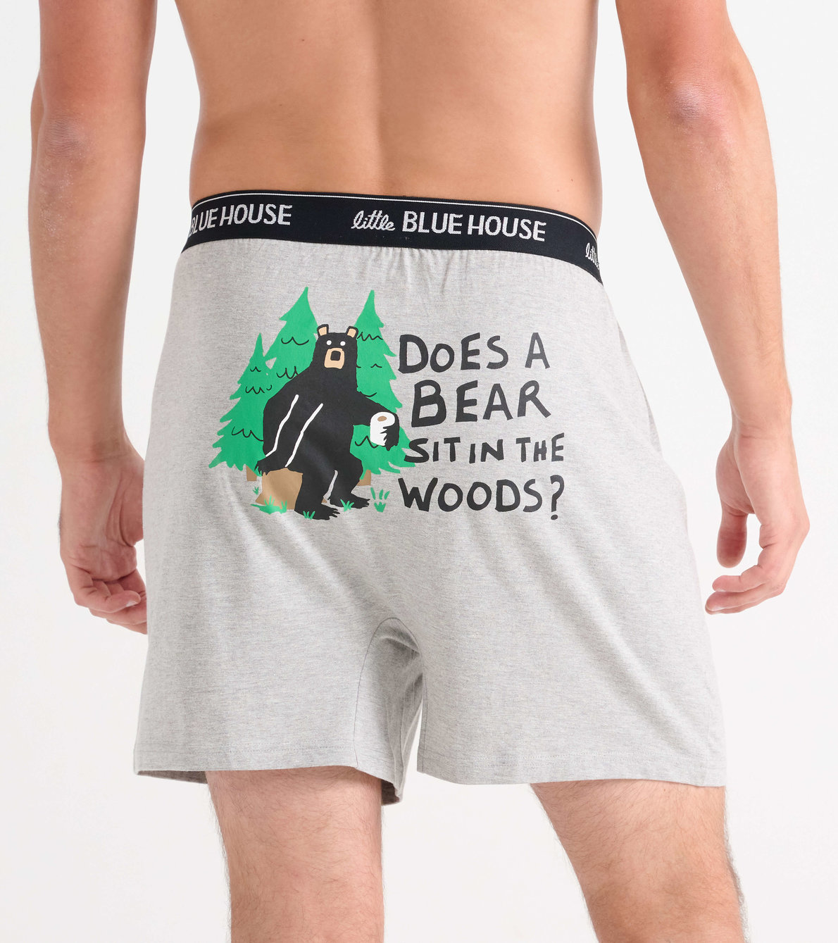 View larger image of Does A Bear Sit In The Woods Men's Boxer Shorts