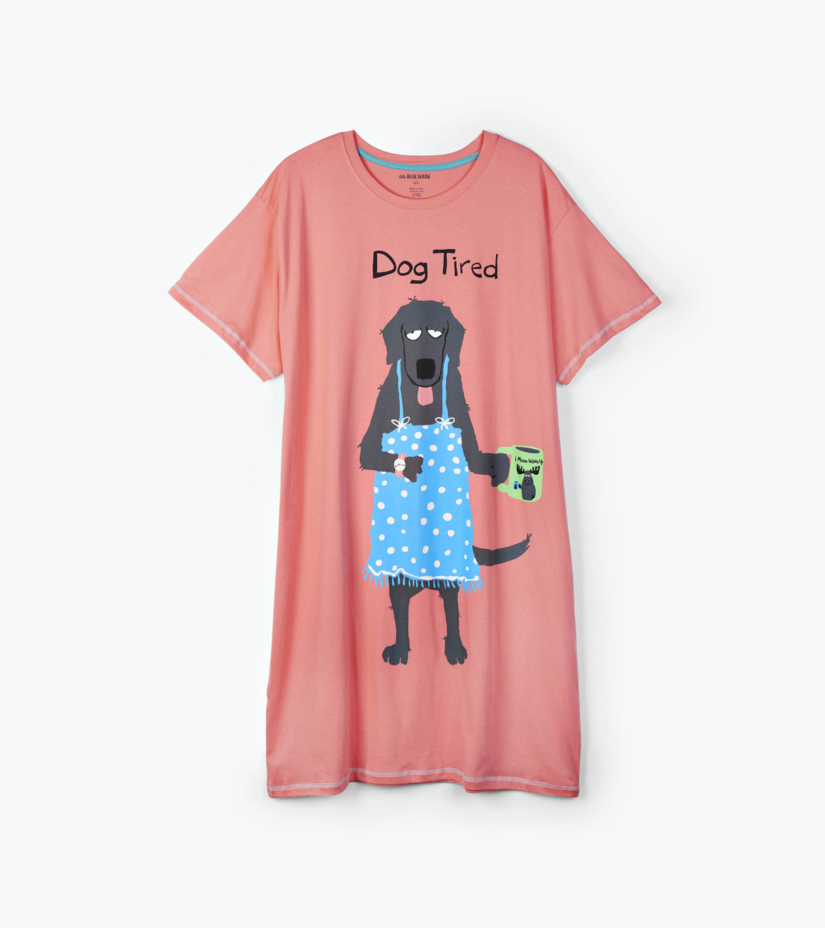 Agrandir l'image de Chemise de nuit pour femme – Chienne « Dog Tired »