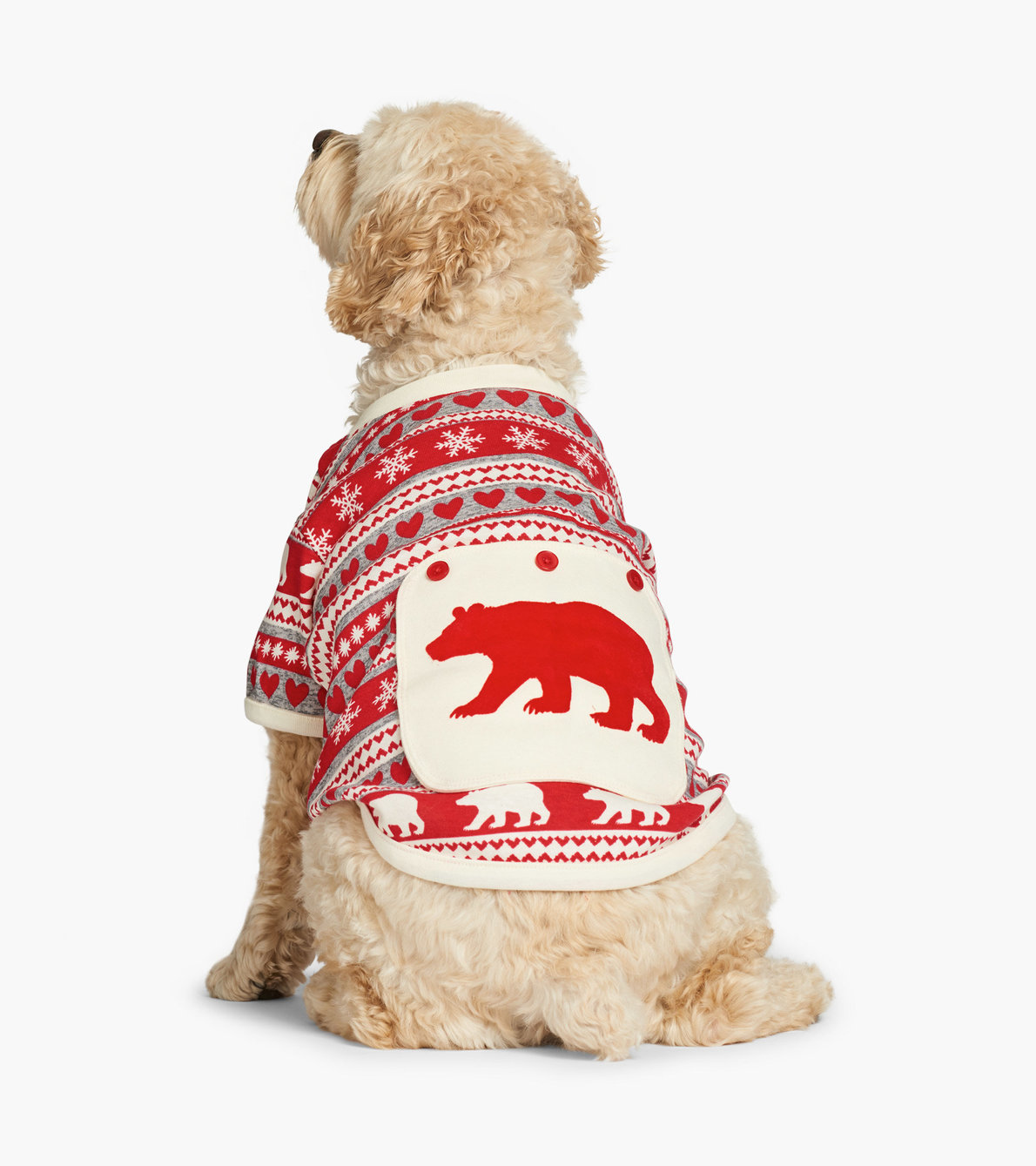 View larger image of Fair Isle Bear Dog Pajama