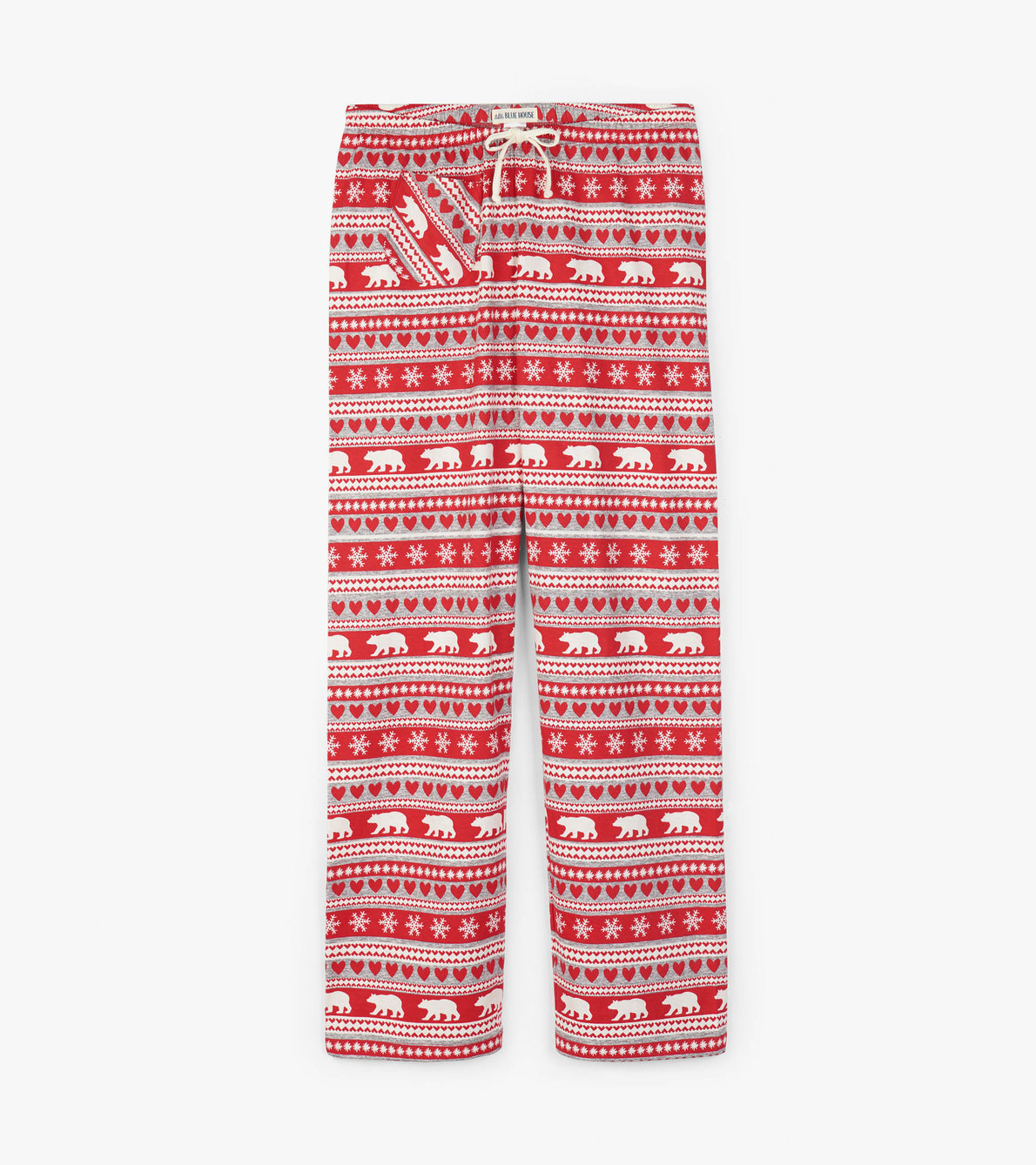 View larger image of Fair Isle Bear Women's Jersey Pajama Pants