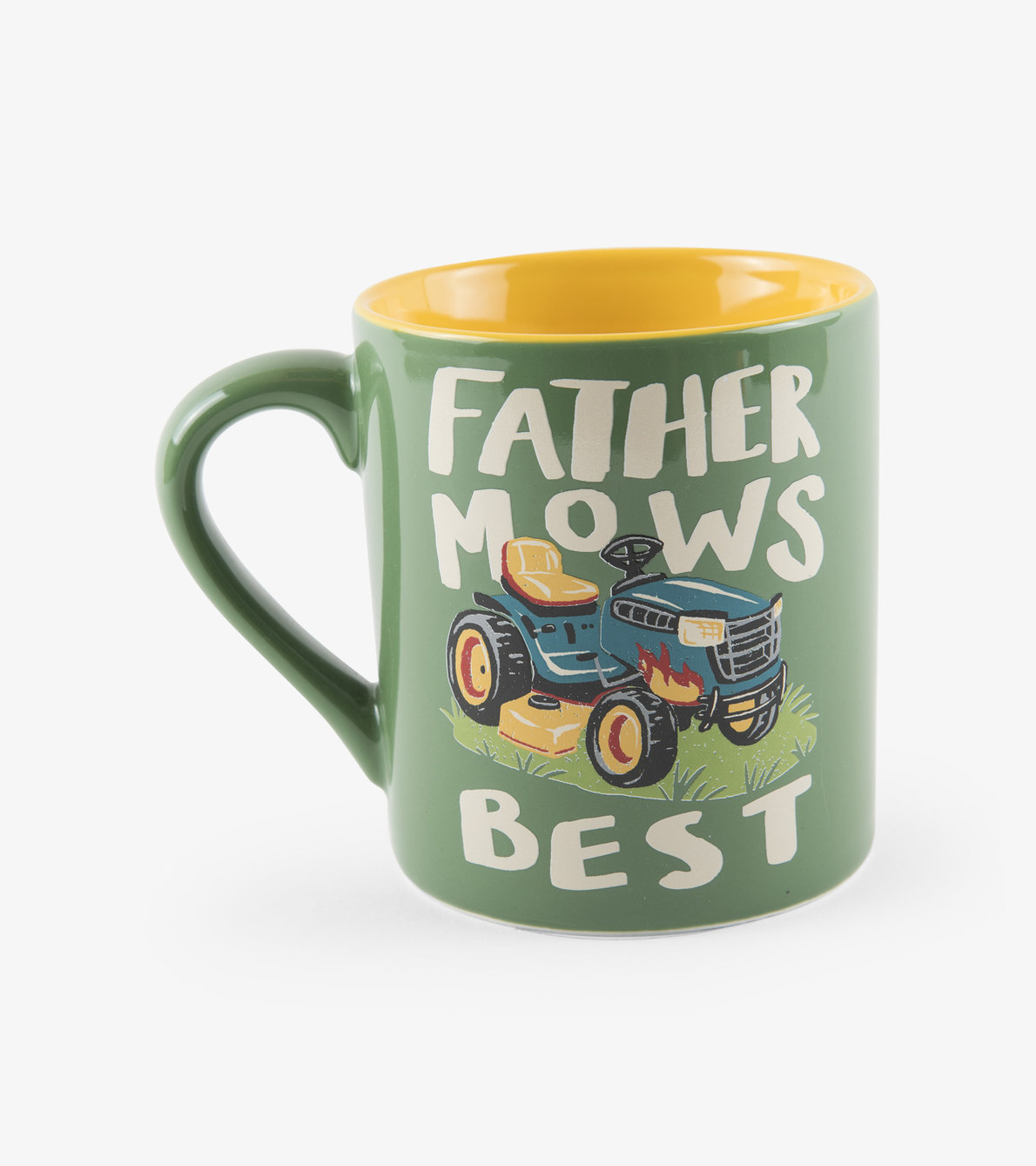 View larger image of Father Mows Best Ceramic Mug
