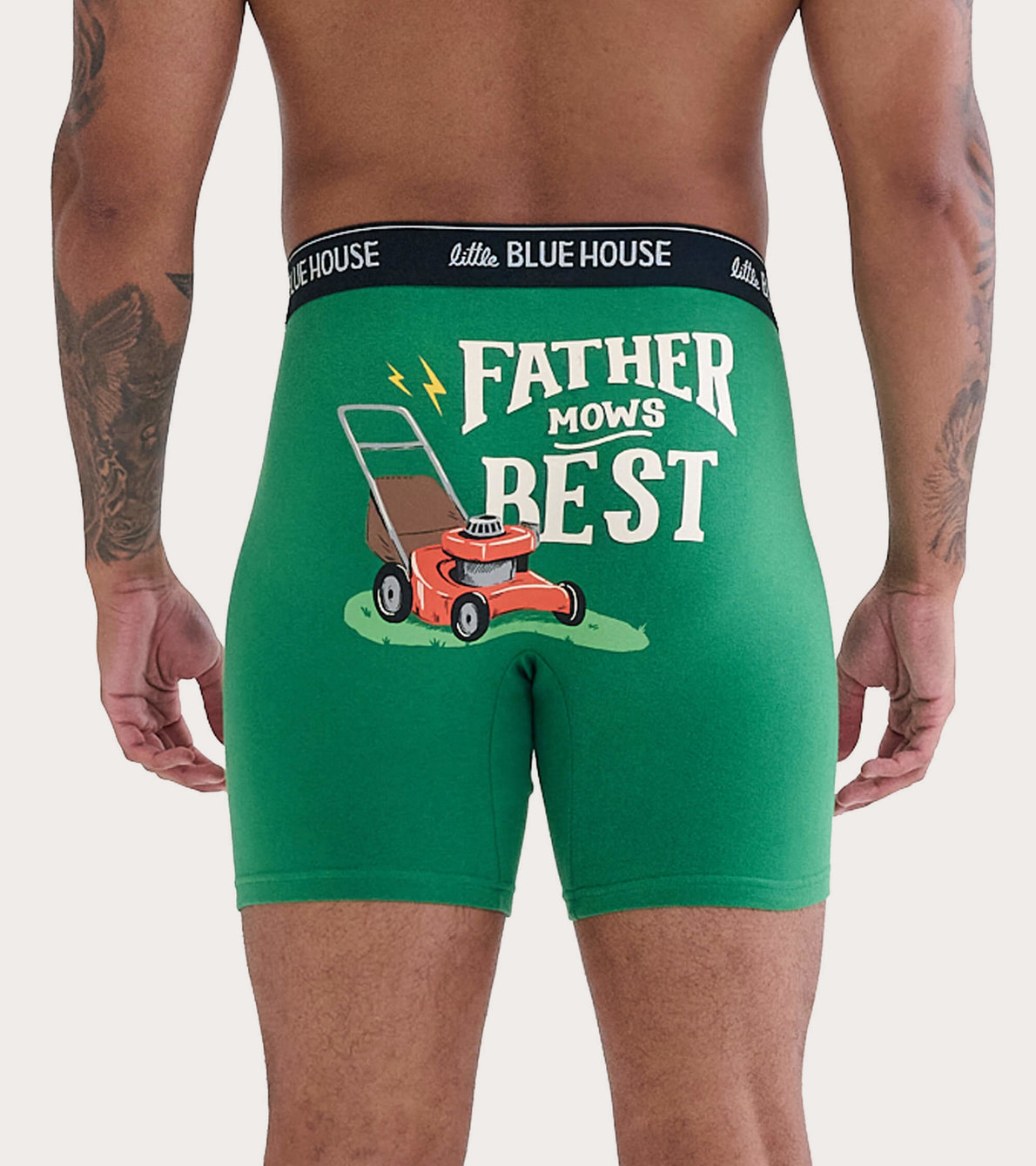 View larger image of Father Mows Best Men's Boxer Brief
