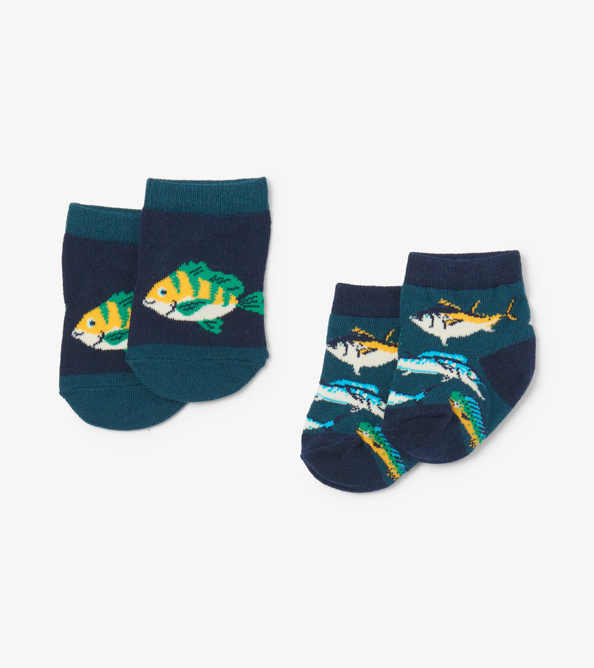 View larger image of Game Fish 2 Pack Baby Socks