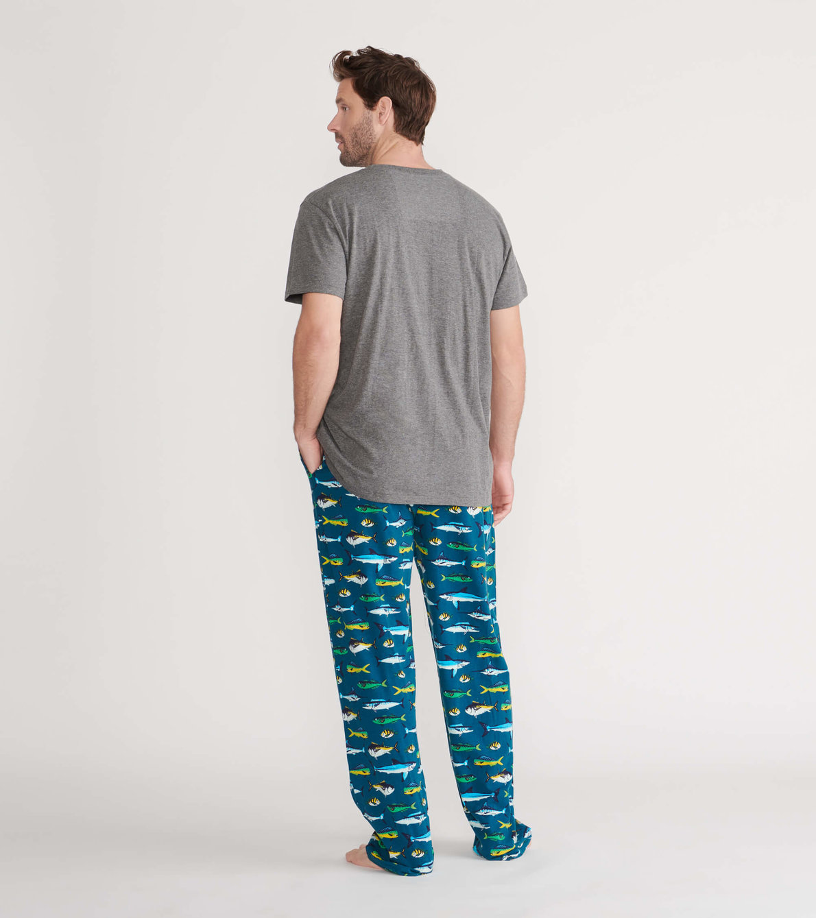View larger image of Game Fish Men's Tee and Pants Pajama Separates