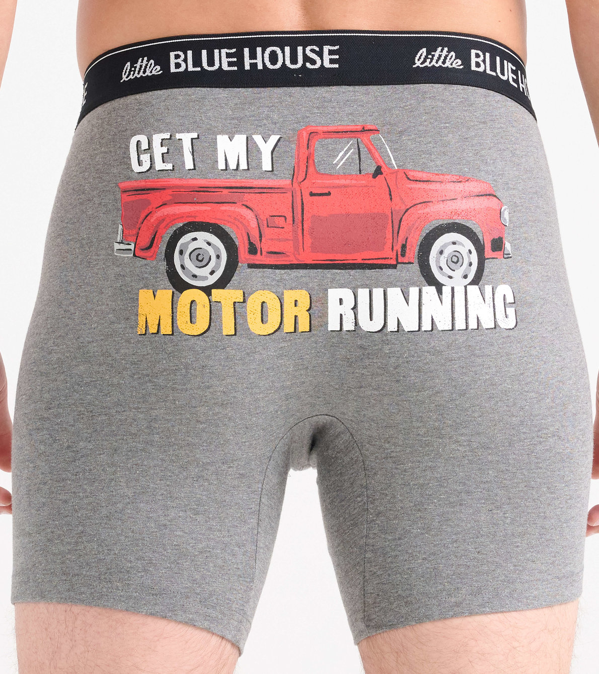 Agrandir l'image de Caleçon boxeur pour homme – Camionnette « Get My Motor Running »