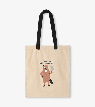 Get Your Own Dam Groceries Reusable Tote Bag