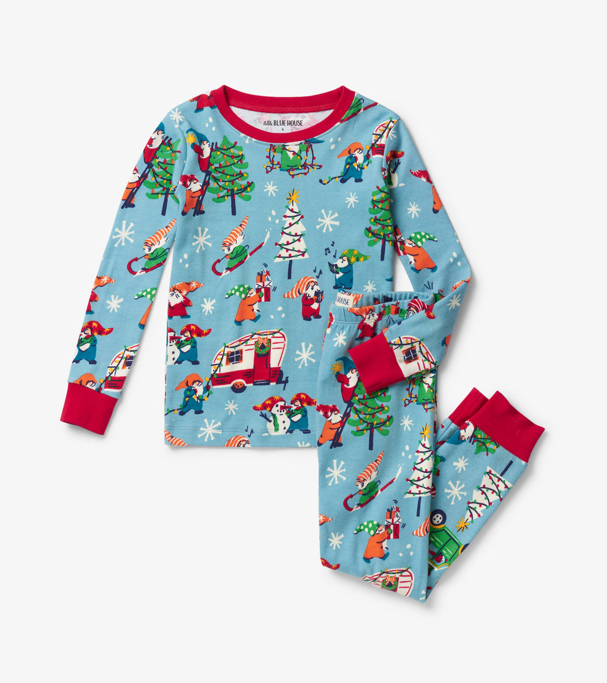 Agrandir l'image de Pyjama pour enfant – Gnomes des fêtes