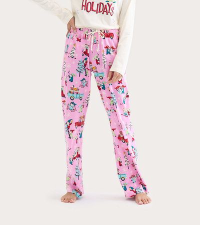 Women's Gnome For The Holidays Jersey Pajama Pants