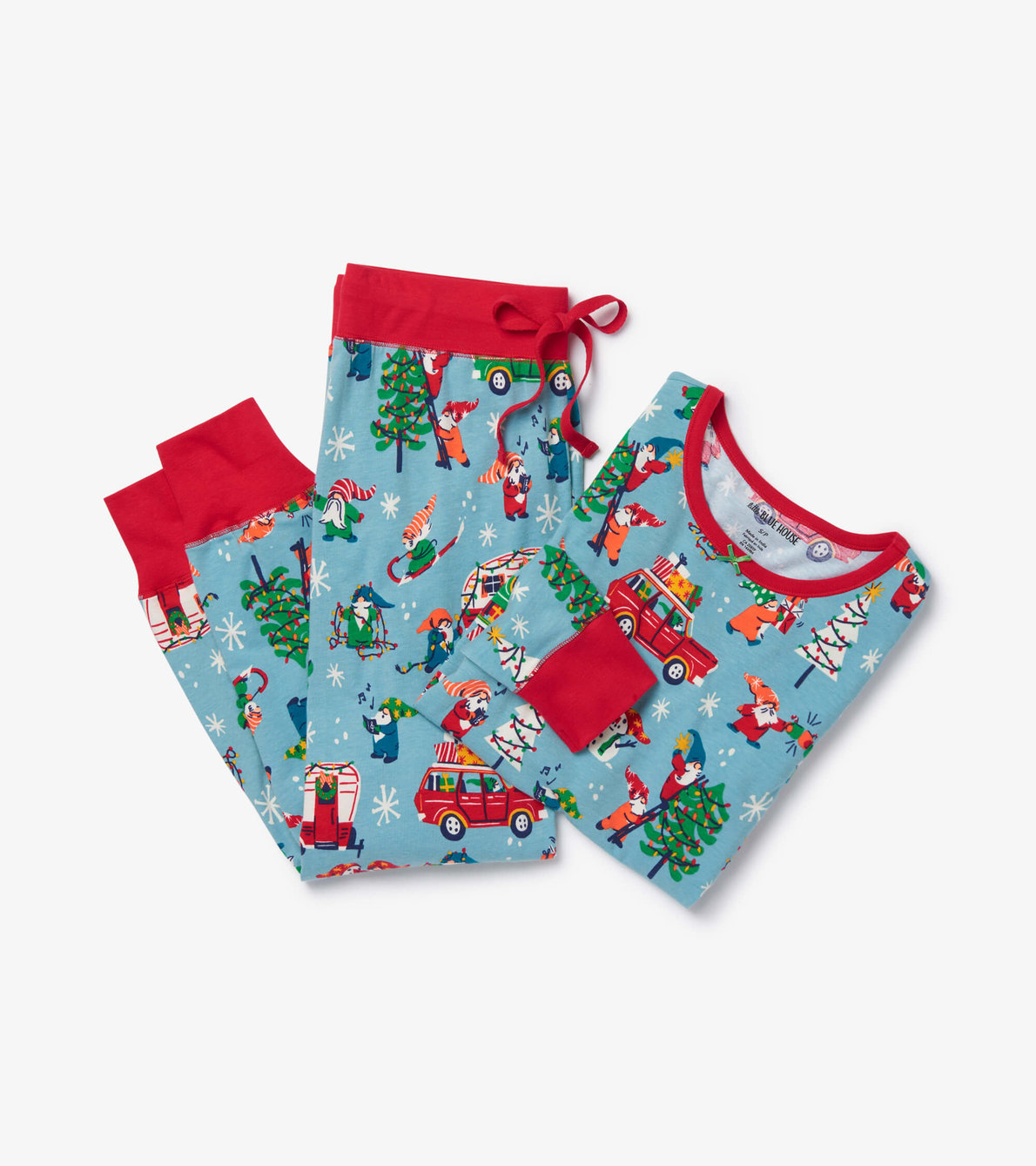 View larger image of Gnome For The Holidays Women's Jersey Pajama Set