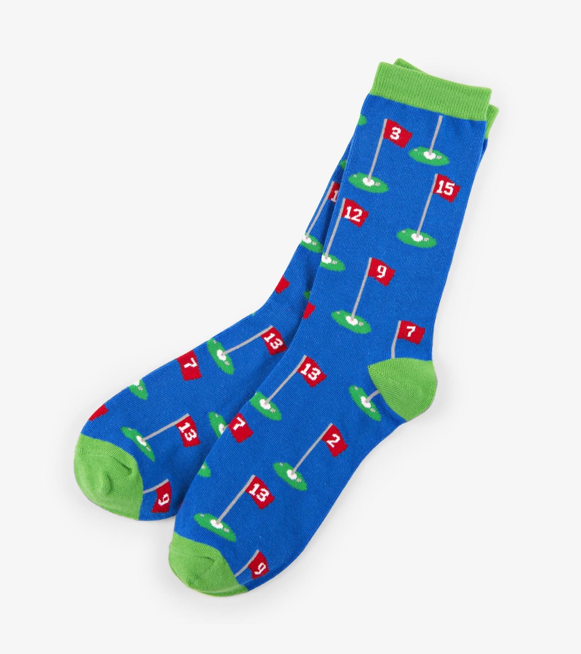 View larger image of Golf Flags Men's Crew Socks