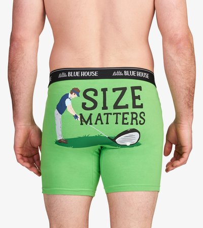 Caleçon pour homme – Golfeur « Size Matters »