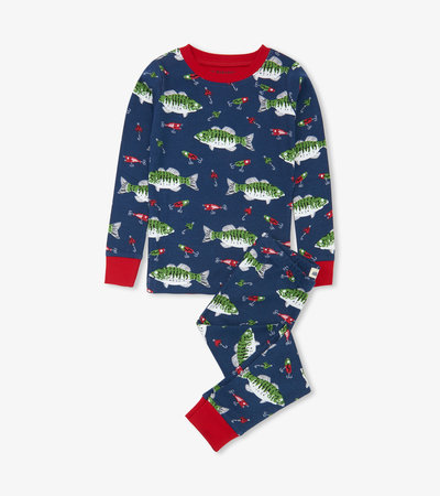 Hatley Gone Fishing Kids Pajama Set