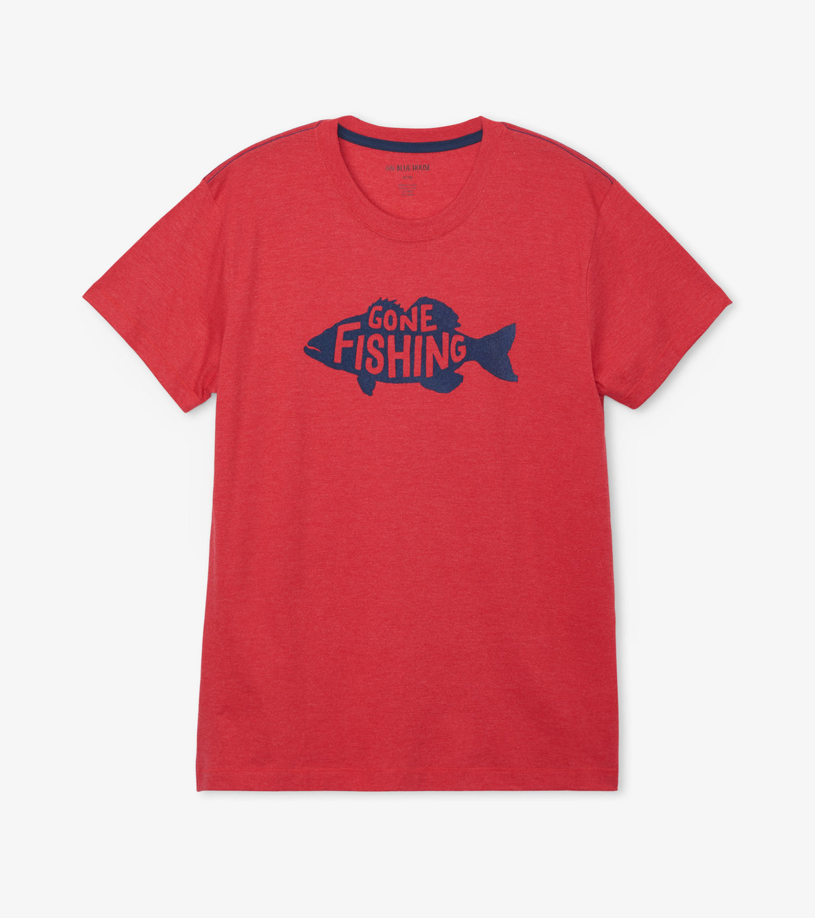 Agrandir l'image de T-shirt pour homme – Poisson « Gone Fishing »