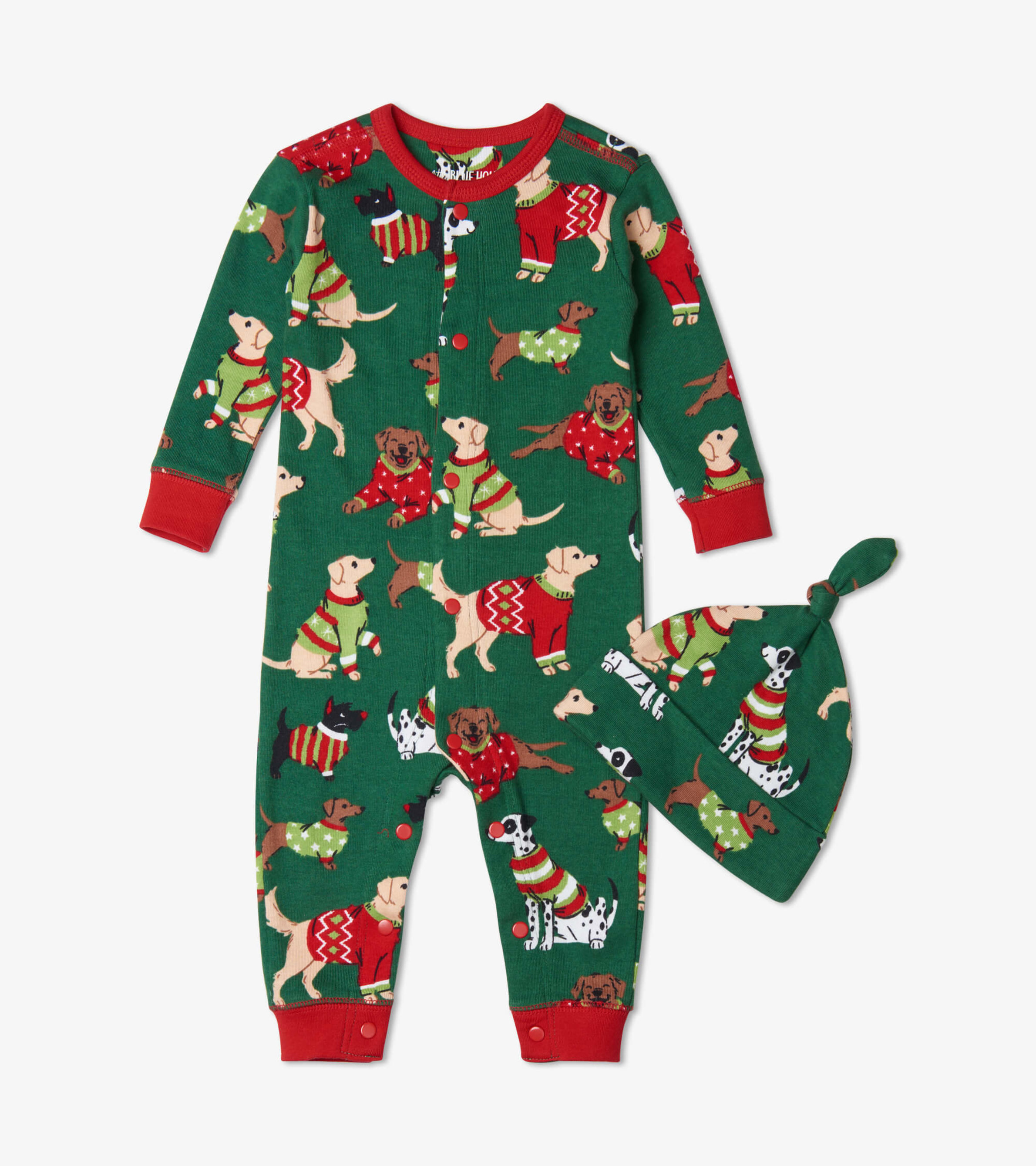 Woofing Christmas Family Pajamas
