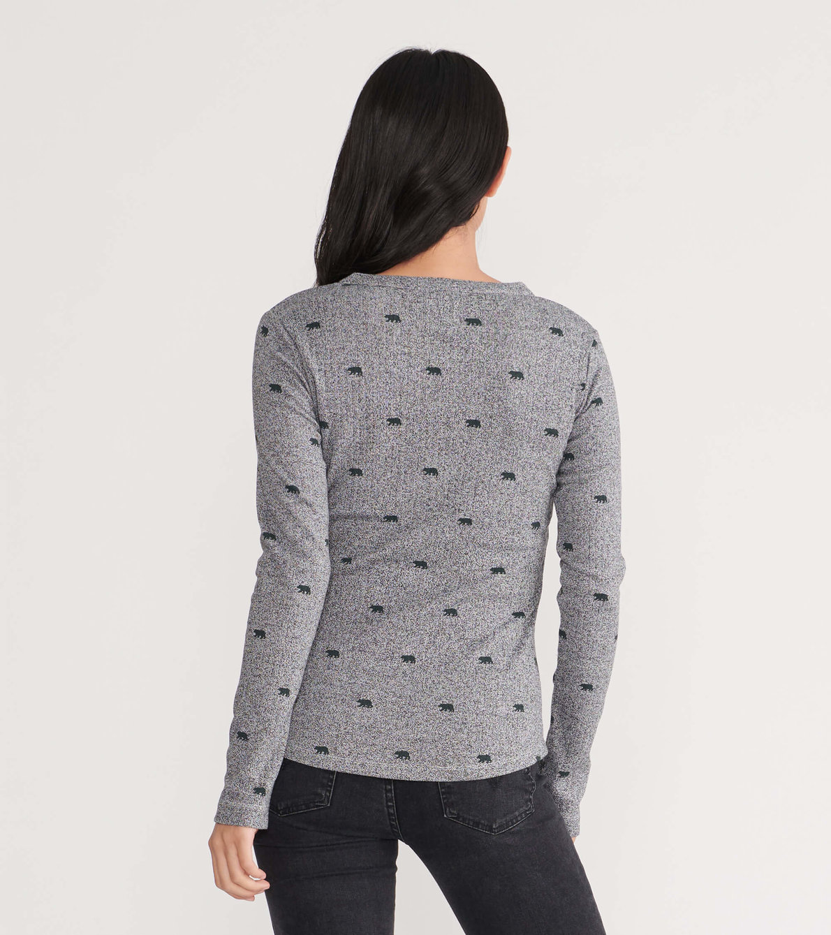 View larger image of Grey Bears Women's Heritage Henley