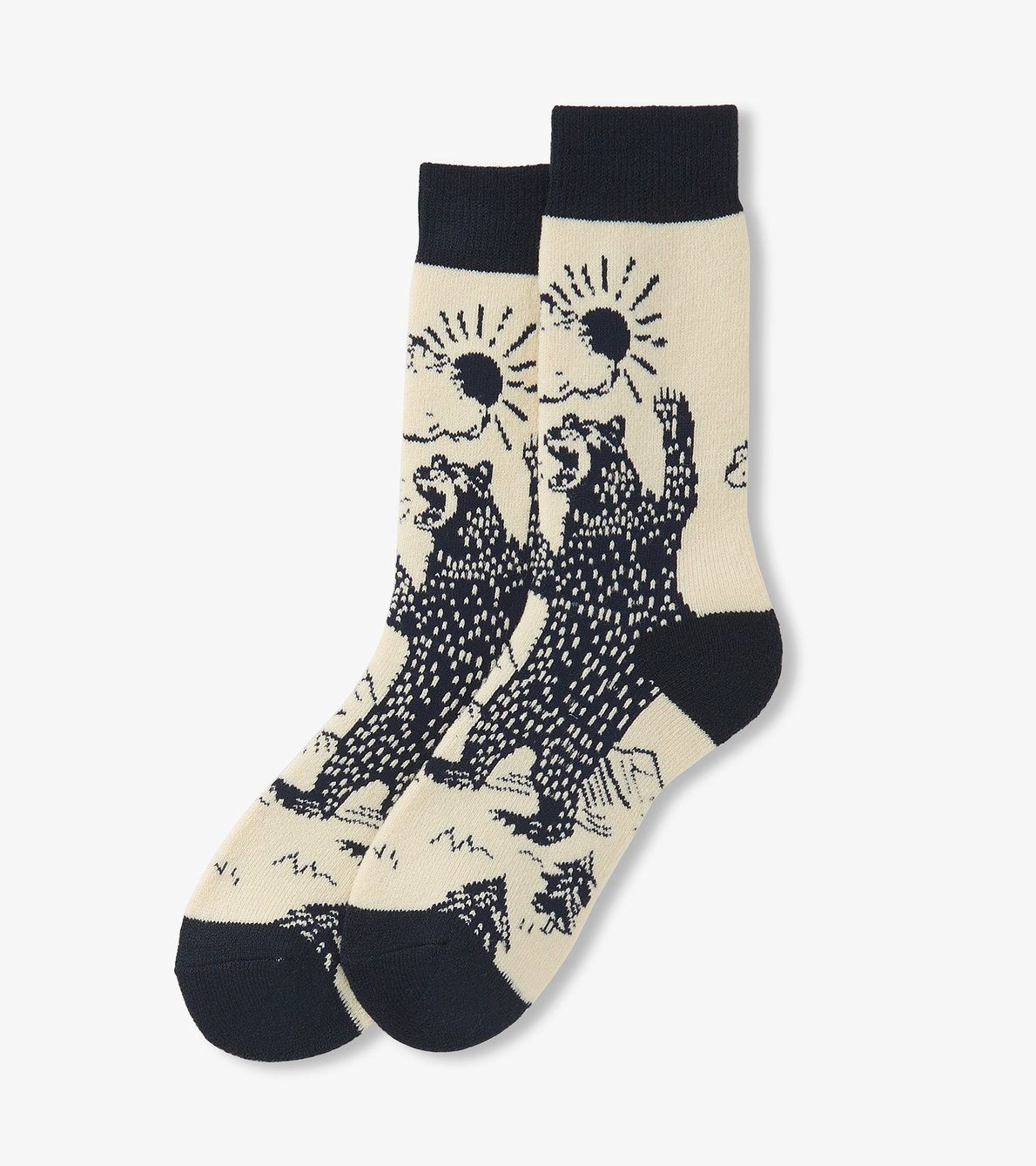 View larger image of Grizzly Bear Cozy Socks