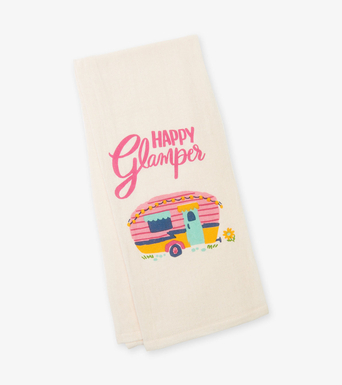 View larger image of Happy Glamper Tea Towel