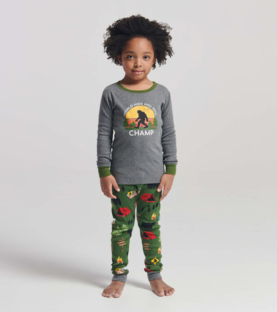 Pyjama à appliqué pour enfant – Sentier de rando bigfoot