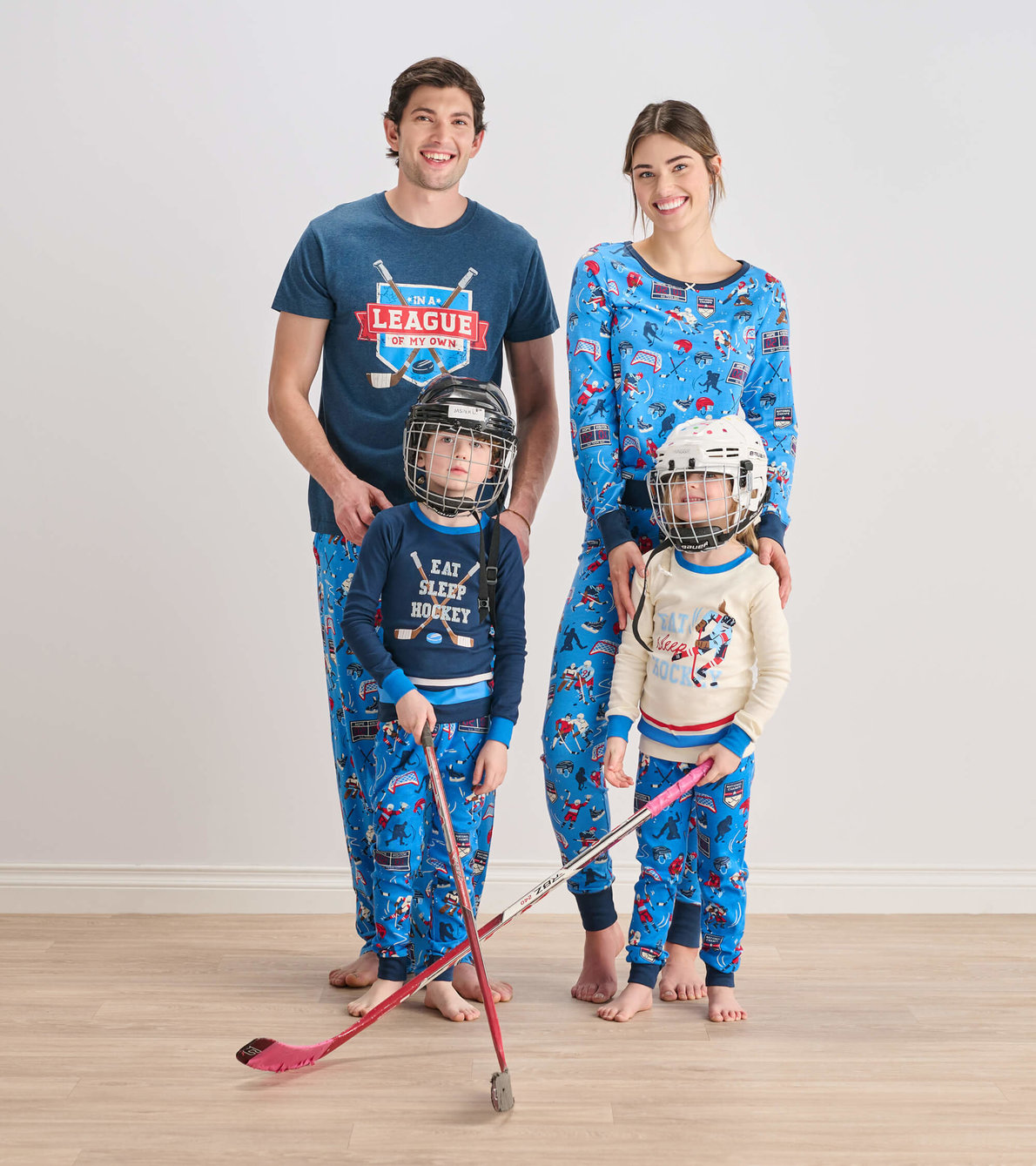 Agrandir l'image de Pyjamas pour la famille - Championnat de hockey