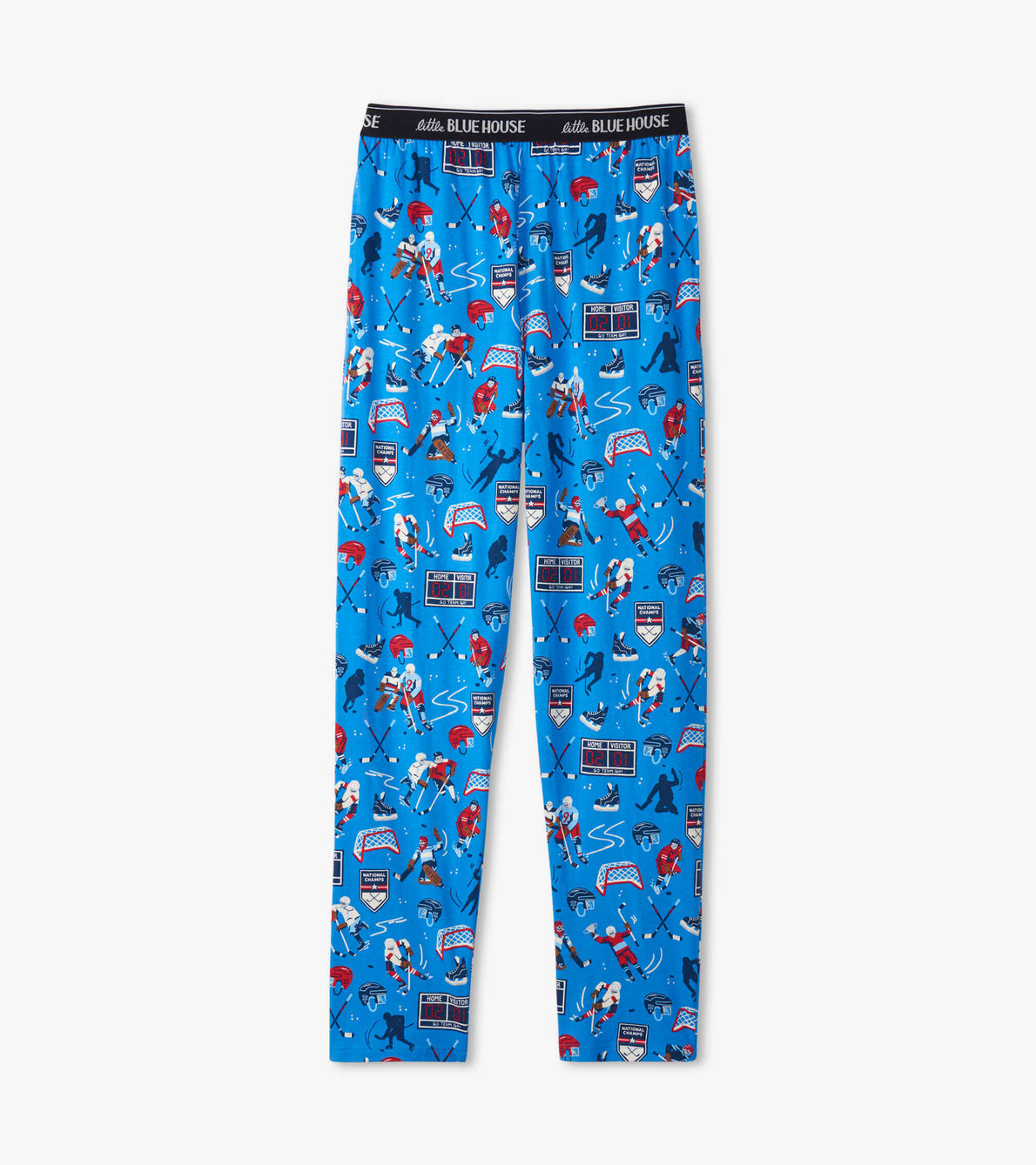 View larger image of Hockey Champs Men's Jersey Pajama Pants