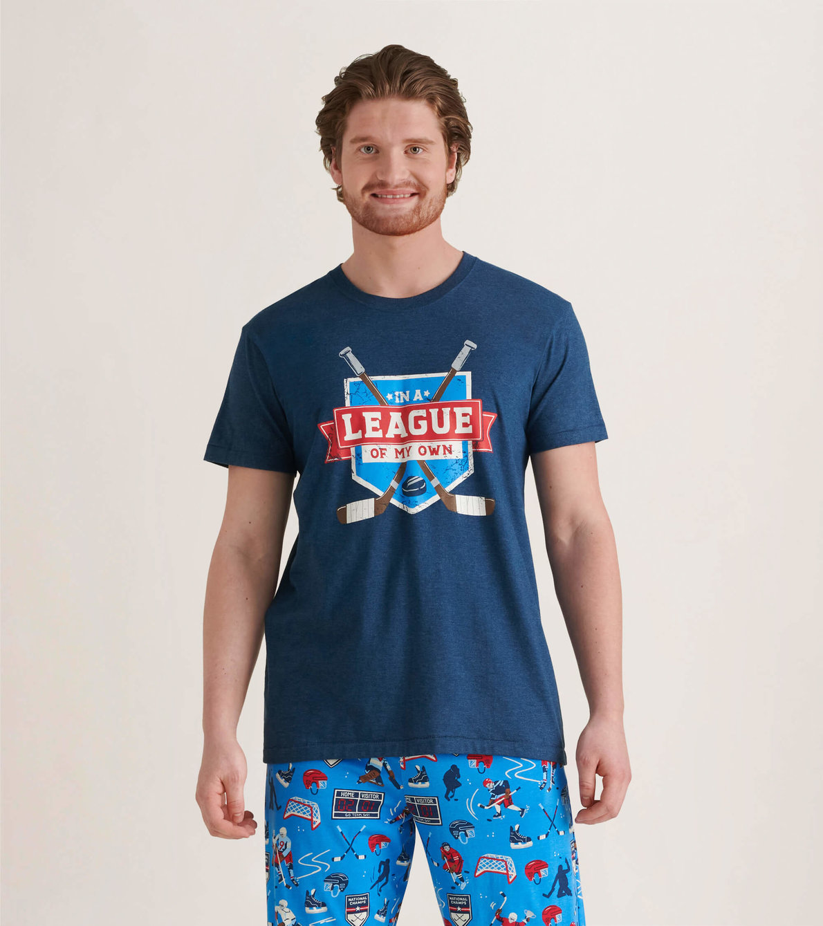 Agrandir l'image de T-shirt pour homme – Championnat de hockey