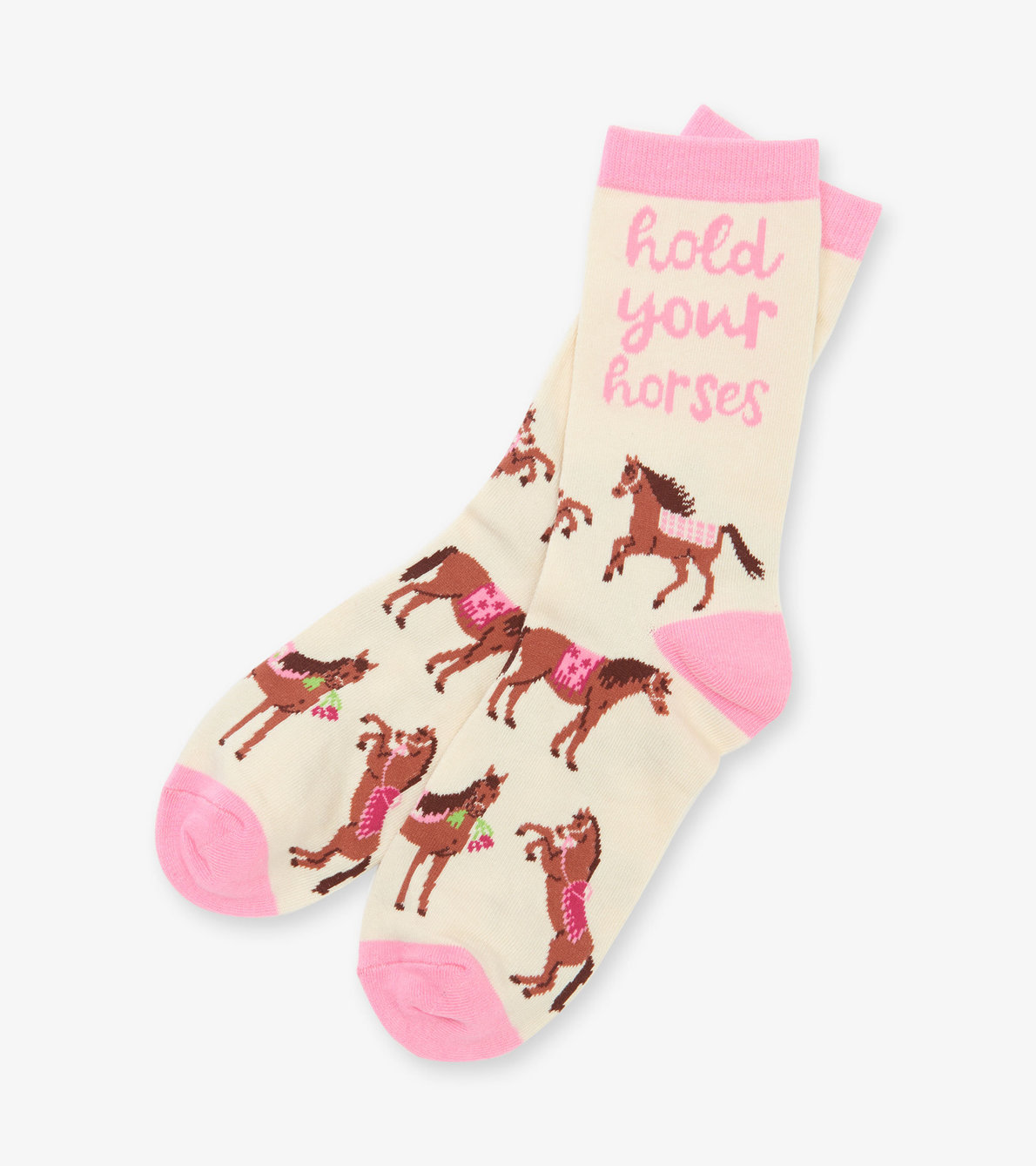 View larger image of Hold Your Horses Women's Crew Socks