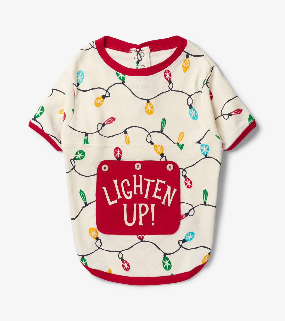 View larger image of Holiday Lights Dog Tee