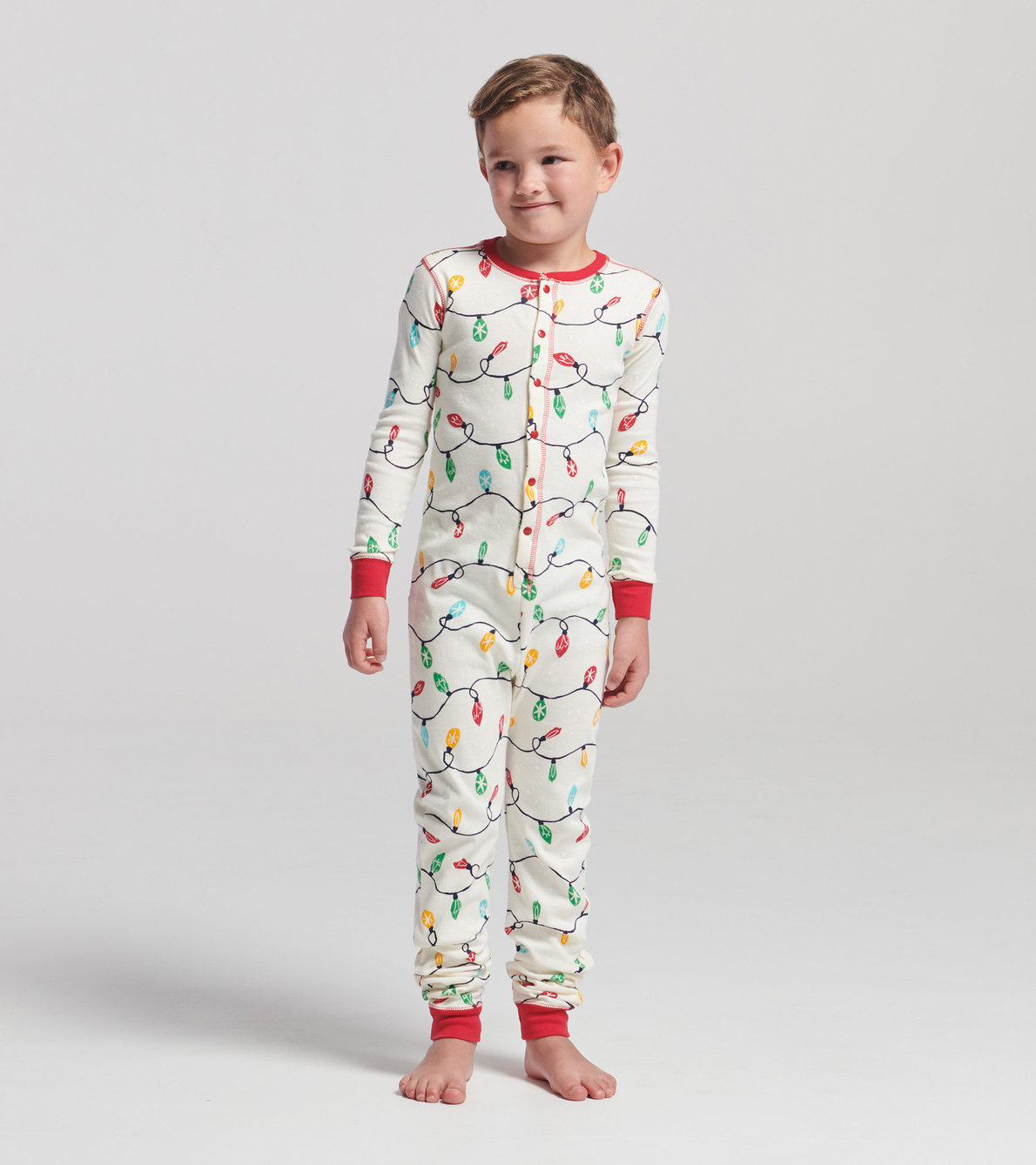 View larger image of Kids Holiday Lights Onesie