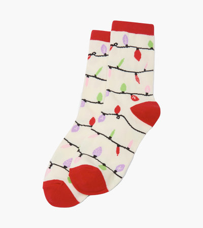Chaussettes pour femme – Lumières de Noël