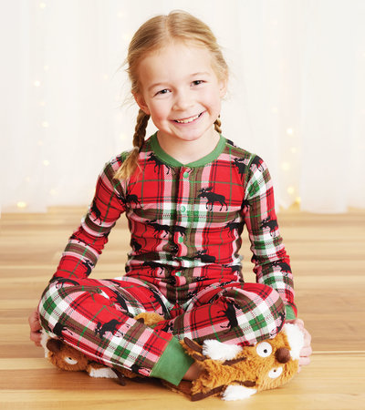  Little Blue House by Hatley Kids' Union Suit, Forest Green  Plaid, 6 Years: Clothing, Shoes & Jewelry