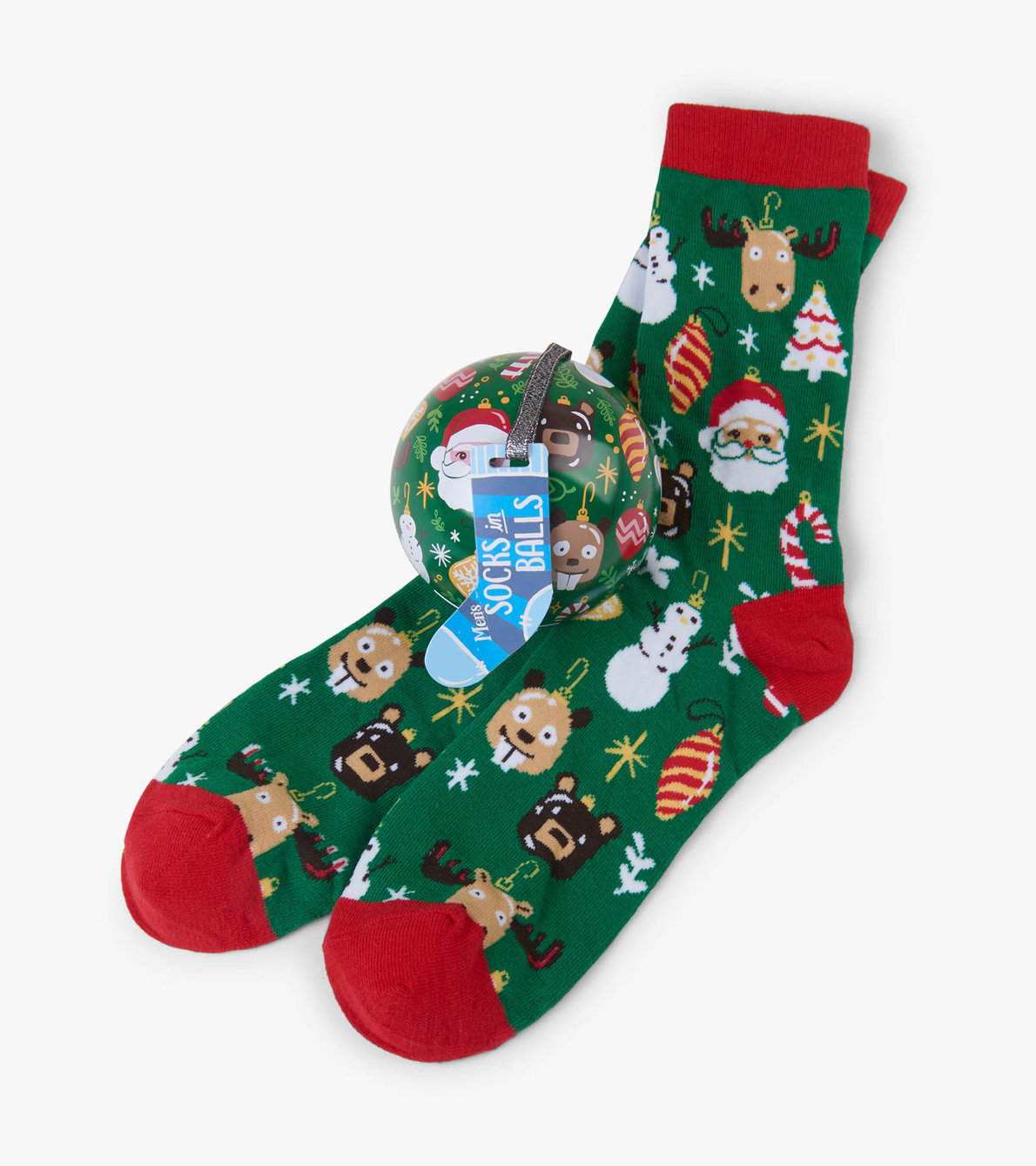View larger image of Holiday Ornaments Men's Socks in Balls