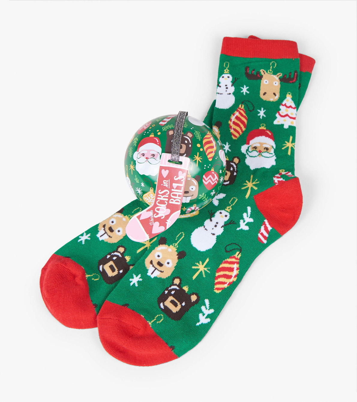 View larger image of Holiday Ornaments Women's Socks in Balls