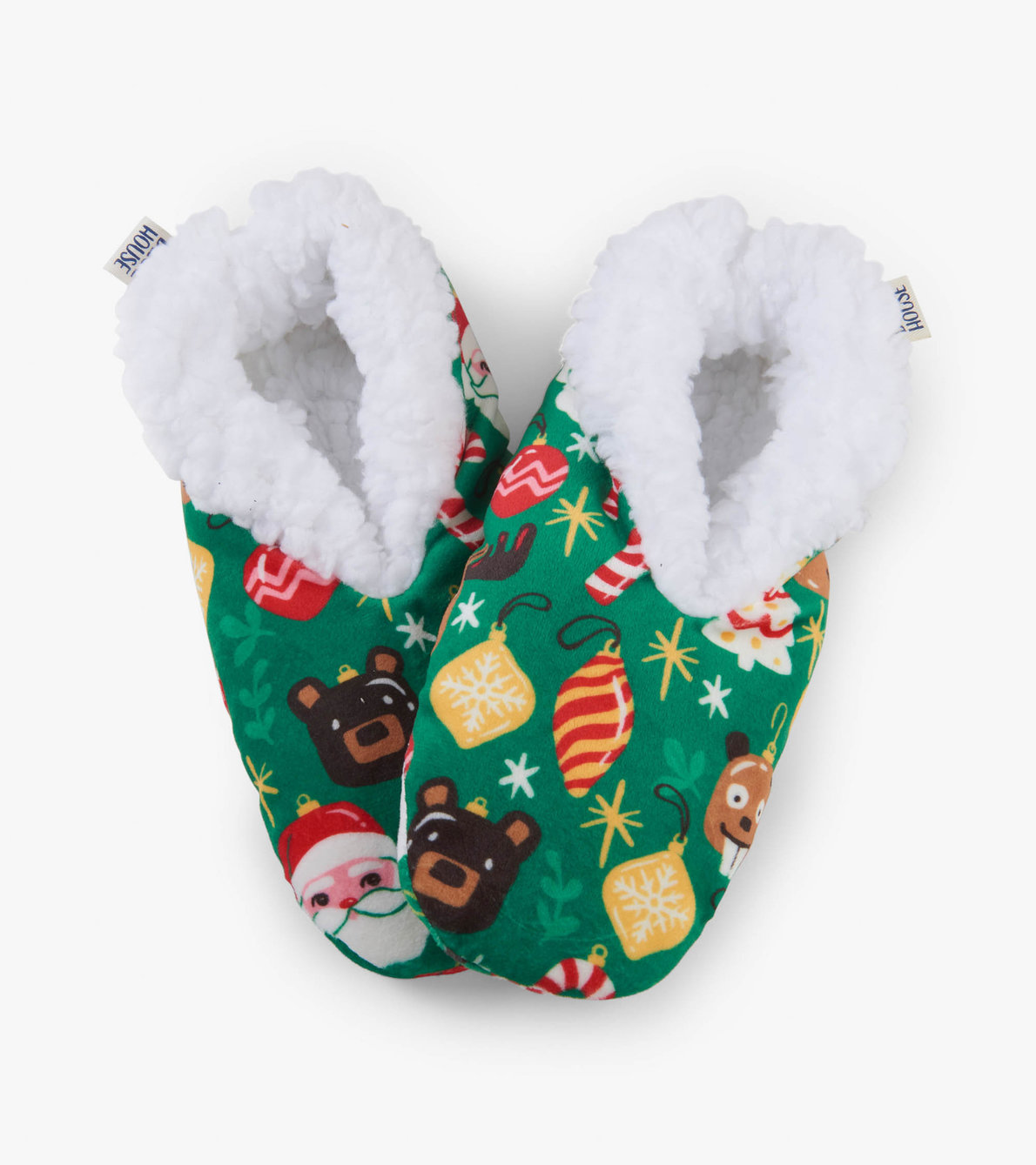 View larger image of Holiday Ornaments Women's Warm and Cozy Slippers