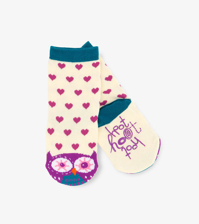 Socquettes pour enfants à motifs d’animaux – Hibou