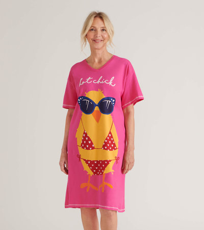 Chemise de nuit pour femme – Poussin « Hot Chick »